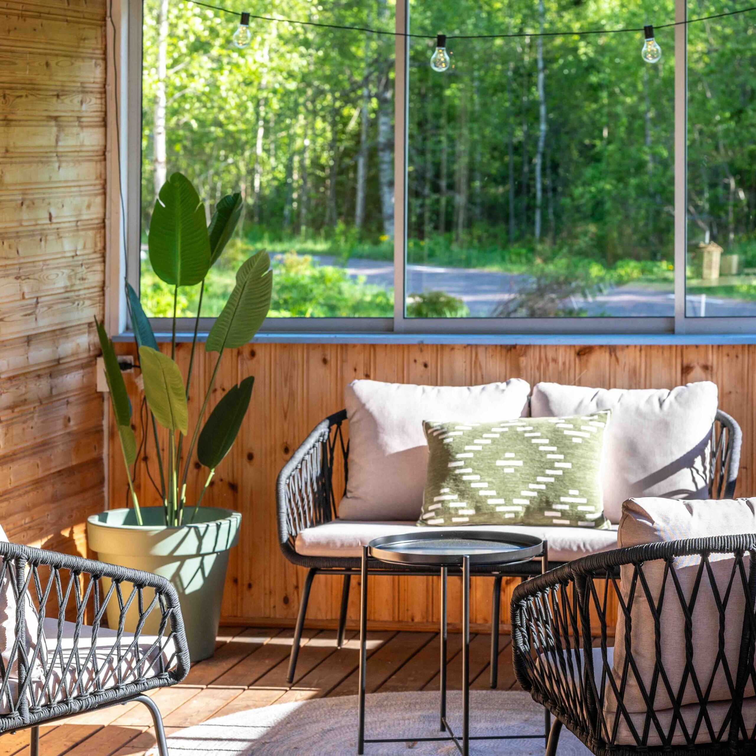 Dalarna Holiday Home vierkant Veranda Dalarna Holiday Home